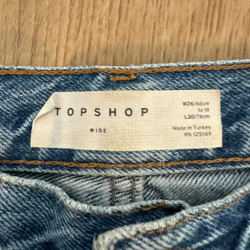 Topshop Wide Leg Jeans