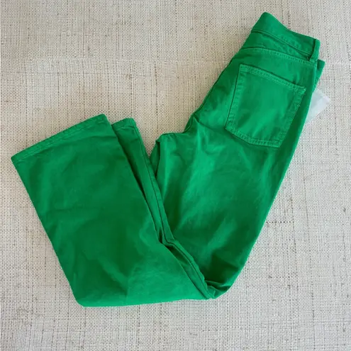 Topshop  Kort Jeans 28x30 Kelly Green Size 6