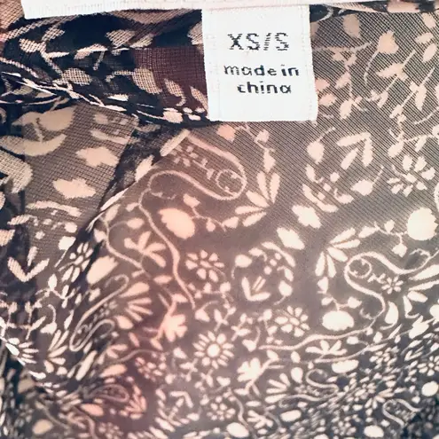 DR2 Black Boxy Oversized Tunic Top