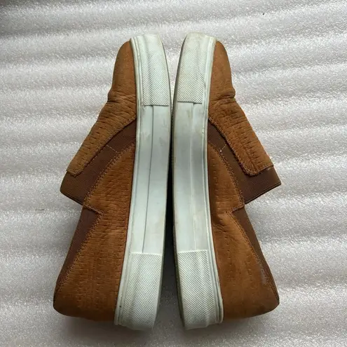 Cali Slide by Charleston Shoe Company Tan Slip on Leather Loafers Size 7.5