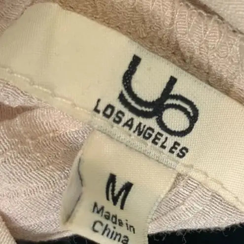 YA Los Angeles  Tie Front Open Tank Top