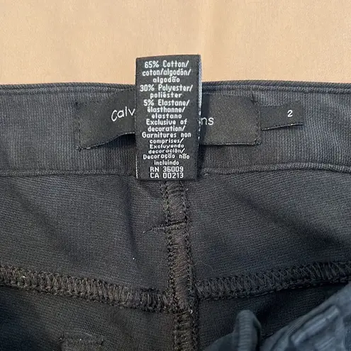 Calvin Klein Jeans Calvin Klein size 2 stretchy straight leg light grey jeans EUC