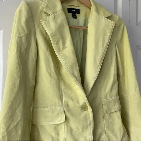 H&M Corduroy  green blazer