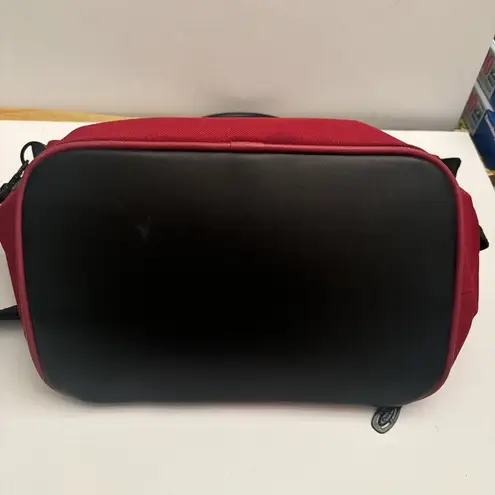 Atlantic Travel Bag Red Luggage Shoulder Tote *NO Lock With Keys