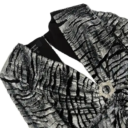 DUNDAS x REVOLVE Stardust Mini Dress in Silver Tiger