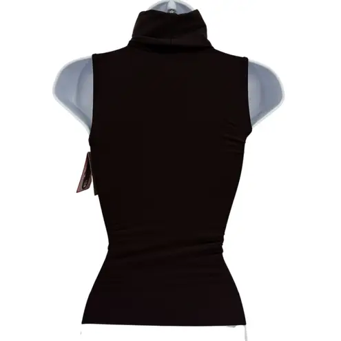 Spanx  On Top And In Control Sleeveless Turtleneck Dark Brown Shaping Top Size XL - Image 2