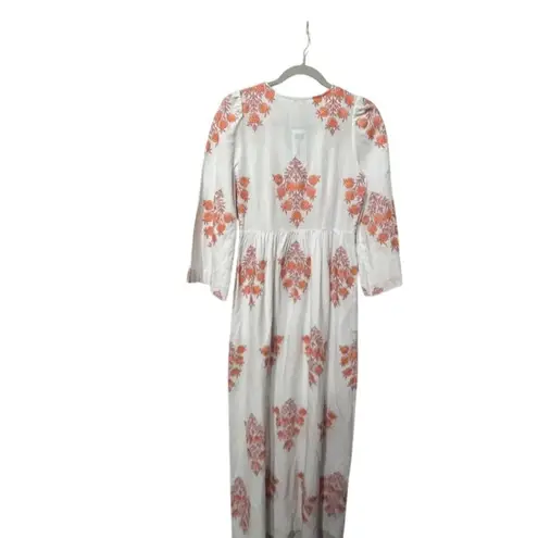 NEW Tyler Boe Lana Woven Floral Embroidered V