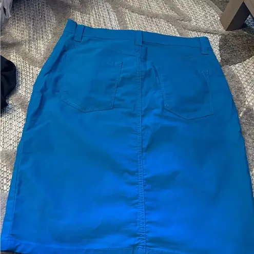 Karen Kane NWOT- Pencil Skirt- Blue- Size Medium