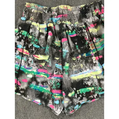 Lululemon  Hotty Hot Shorts 4" Lined PADM Size 0 NWT LW7COMT Paint Drift Multi