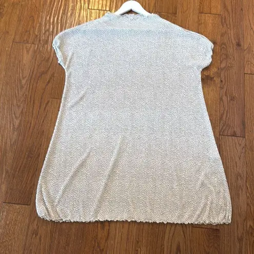 Nothing Fits but pleated cap sleeve dress maternity White Size M