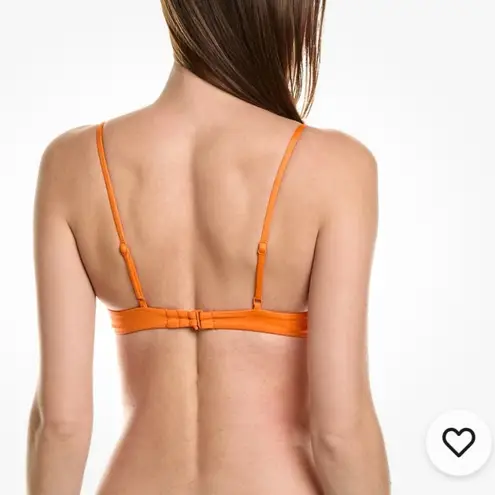 ALC Frank A.L.C. Orange Cleo Minimalist Bikini Bottom Orange M $109