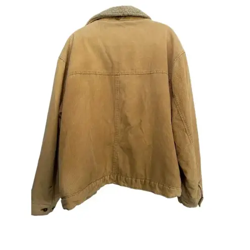 Timberland Vintage  Weather Gear cordoury Sherpa Jacket Size XXL