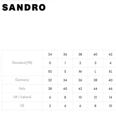 Sandro Paris Red Lace Bustier Style Christmas Holiday Short Dress Size Small