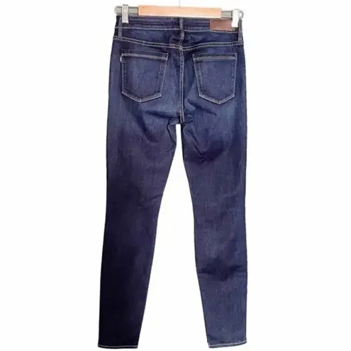 Parker Smith Denim Ava Skinny High Rise Distressed Dark Wash Slim Jeans Size 26