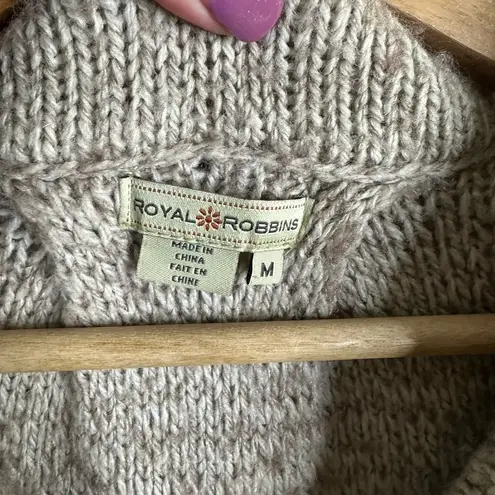 Royal Robbins Womens size Medium Mystic Fair Isle Wool Long Line Sweater Vest