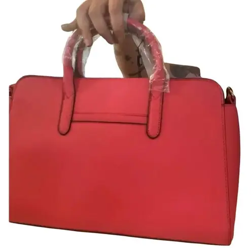 Vera New York Bradley Satchel Tote in Barbiecore Pink New with Tag MSRP $98