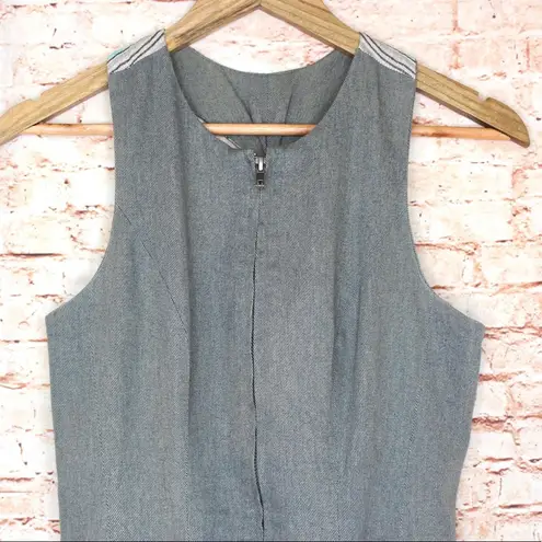 Opening Ceremony | Denim Zipper Front Mini Dress