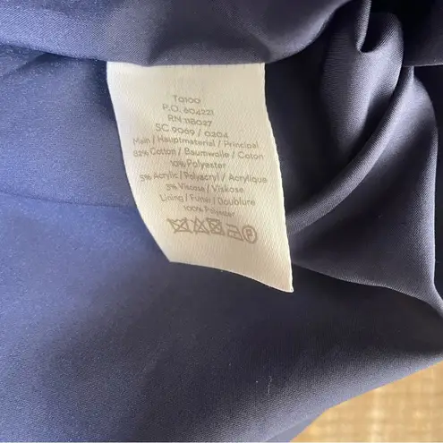 NWT Boden Navy White Tweed Pencil Skirt US 14R UK 18R Office Career Classic Black Size 14