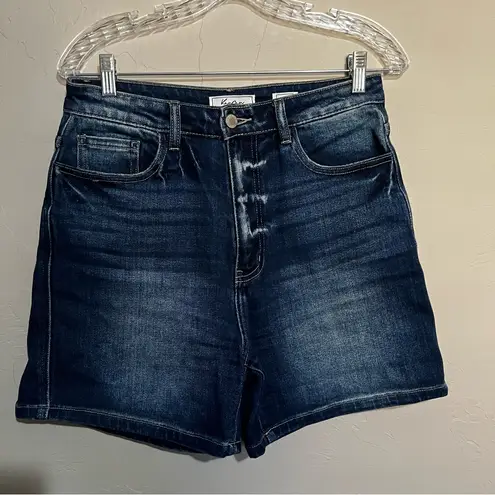 Kancan Robbie High Rise Mom Fit Shorts