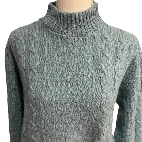 Towncraft VTG Plus 100% Worsted Wool Chunk Cable Knit Sweater