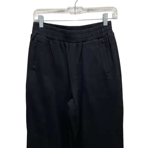 Abela Story + Co High Waisted Cotton Sweatpants Black Size Medium