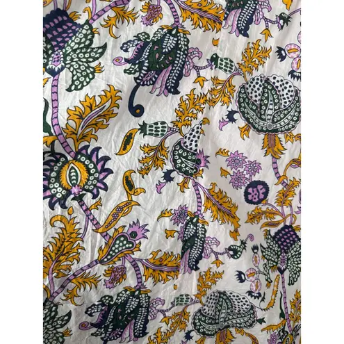 Roberta Roller Rabbit Paisley Floral A Line Dress Size Medium