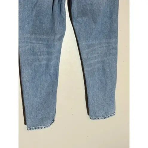 Topshop  MOTO Hayden Distressed Light Blue Denim Boyfriend Jeans Size 26