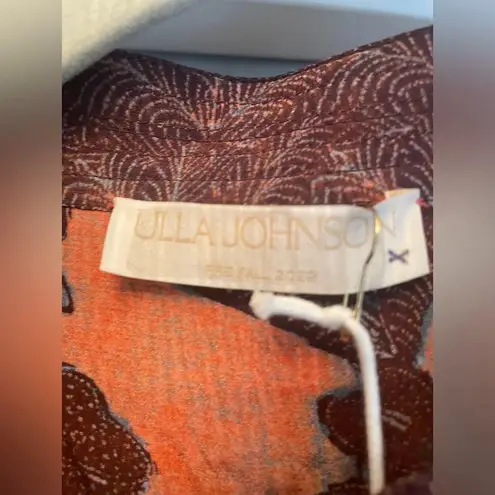 Ulla Johnson Taiana floral printed midi dress- NWT- Amaryllis. Size 4