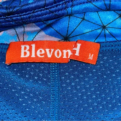 Blevon H Women’s Size M Blue Pink Abstract Geo Print Tennis Golf Skort Size M