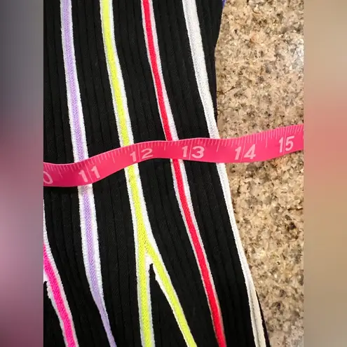 Milly Rainbow Knit Striped Multicolor Women's Dress Size Medium EUC Sold Out