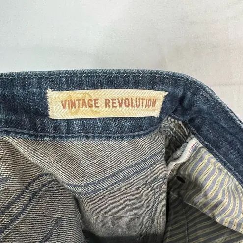 Revolution Vintage  Bootcut Jeans Dark Wash 7.5” Rise Size 28