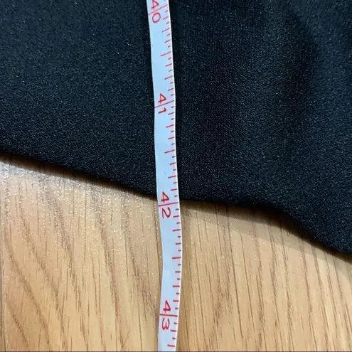 Vintage 70’s junior Sears Fashion Place Victorian style lace top midi dress Black Size 8