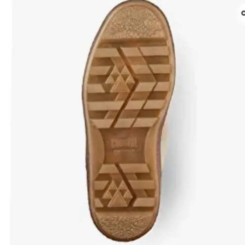 COUGAR Womens Button waterproof Mushroom Suede boots size 8 Brown