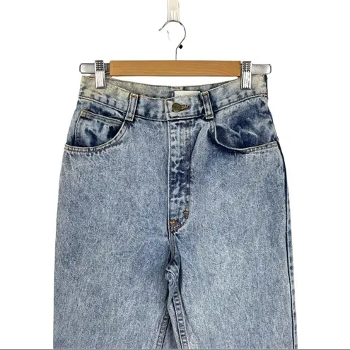 Hunt Club Vintage 12" Super High Waisted Acid Wash Mom Jeans Size 9 100% Cotton