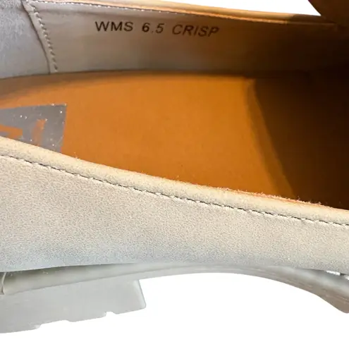 DV Dolce Vita NWT Crisp Lug Sole Loafer Womens 6.5 Dune Neutral Beige Shoes Tan