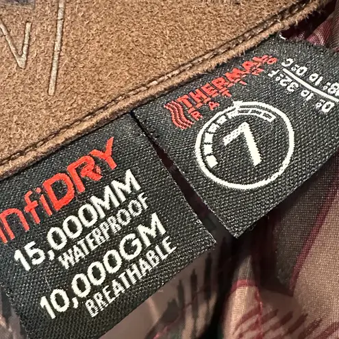 686 Parklan Women's Heathered Ski & Snow Jacket with Faux Fur Trim sz medium Gray