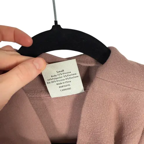 Varley Betsy Sweat Taupe Brown Sweatshirt FLAW Lounge Travel Womens Small