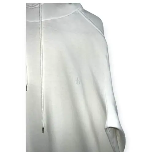 Samsoe Samsoe Folmer Organic Cotton Pullover logo WHITE Hoodie unisex XL sweater