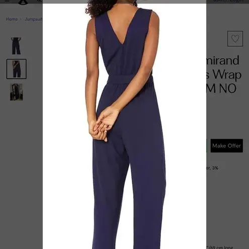 Womens Caralynmirand The Drop Jumpsuit in Navy sz medium Blue - Image 3