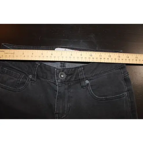 CAbi  Slim Bootcut Black Jeans size 2