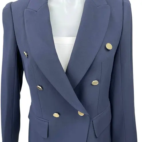 Club Monaco NEW Jowdie Blue Double Breasted Notch Collar Jacket Coat Blazer 4