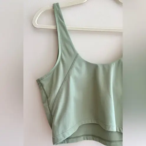 Light Green Racerback Sports Bra, Workout Gear, Women’s Activewear, Size Large