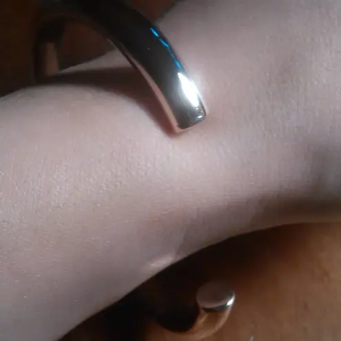 Ever True Ion Plated Rose Gold Stainless Steel Cuff Bracelet