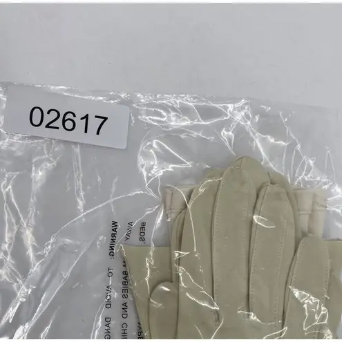 Lot Of 2 VTG Cotton Women's Fashion Gloves Kay Hansen Washable Long Short