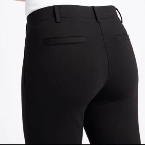 Betabrand Women's M Black Bootcut Dress Pant Yoga Pants Mid-rise Stretch