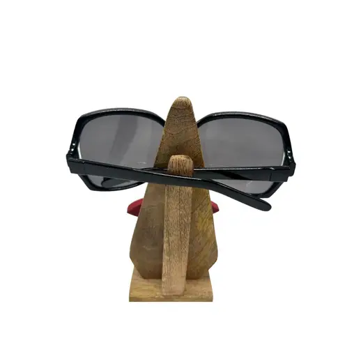 Solary Butterfly Round Face Cover Bug Eyes Sunglasses Oversized Polarized Black