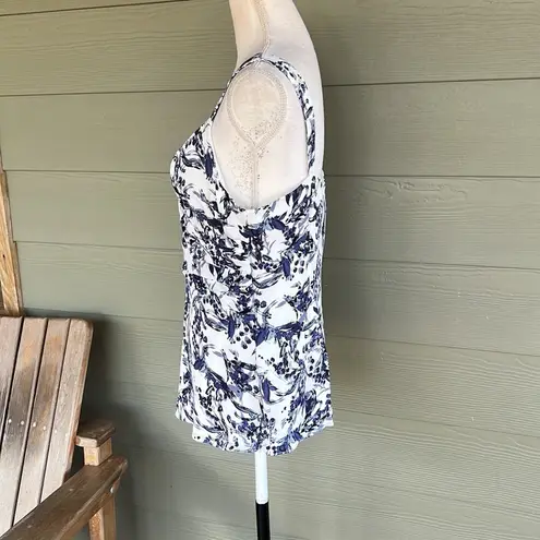 Donna Karan New York Floral Sleeveless Top