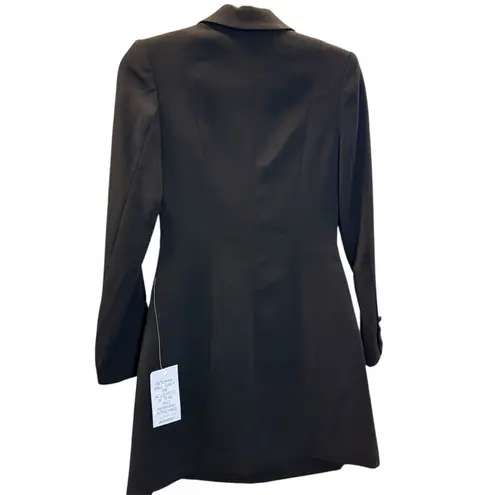 Jay Godfrey Tuxedo Blazer Dress Black Size 0 NWT
