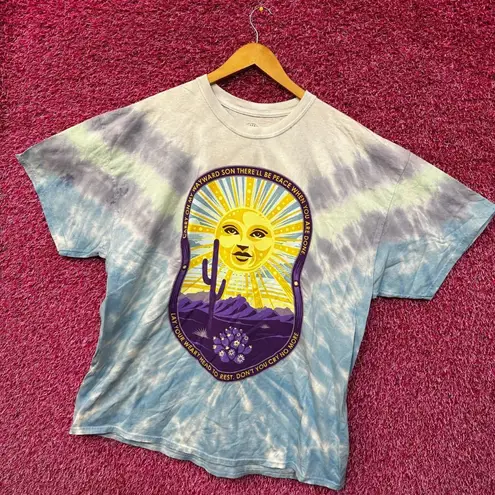 Kansas Carry On My Wayword Son Lyrircs Tie Dye Tshirt 2xl