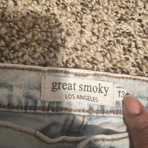 Great Smoky Los Angeles Light Wash Denim Jeans Size 13